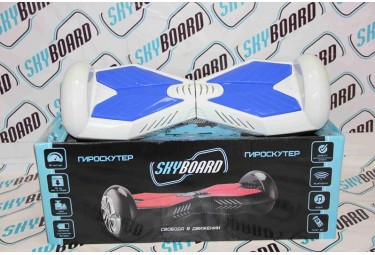 Razor Blade - White\Blue 6.5 Inch
